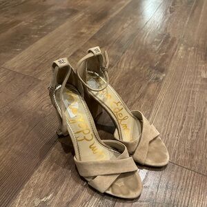 Sam Edelman Yancy Block Heel Ankle Strap Sandal size 8.5